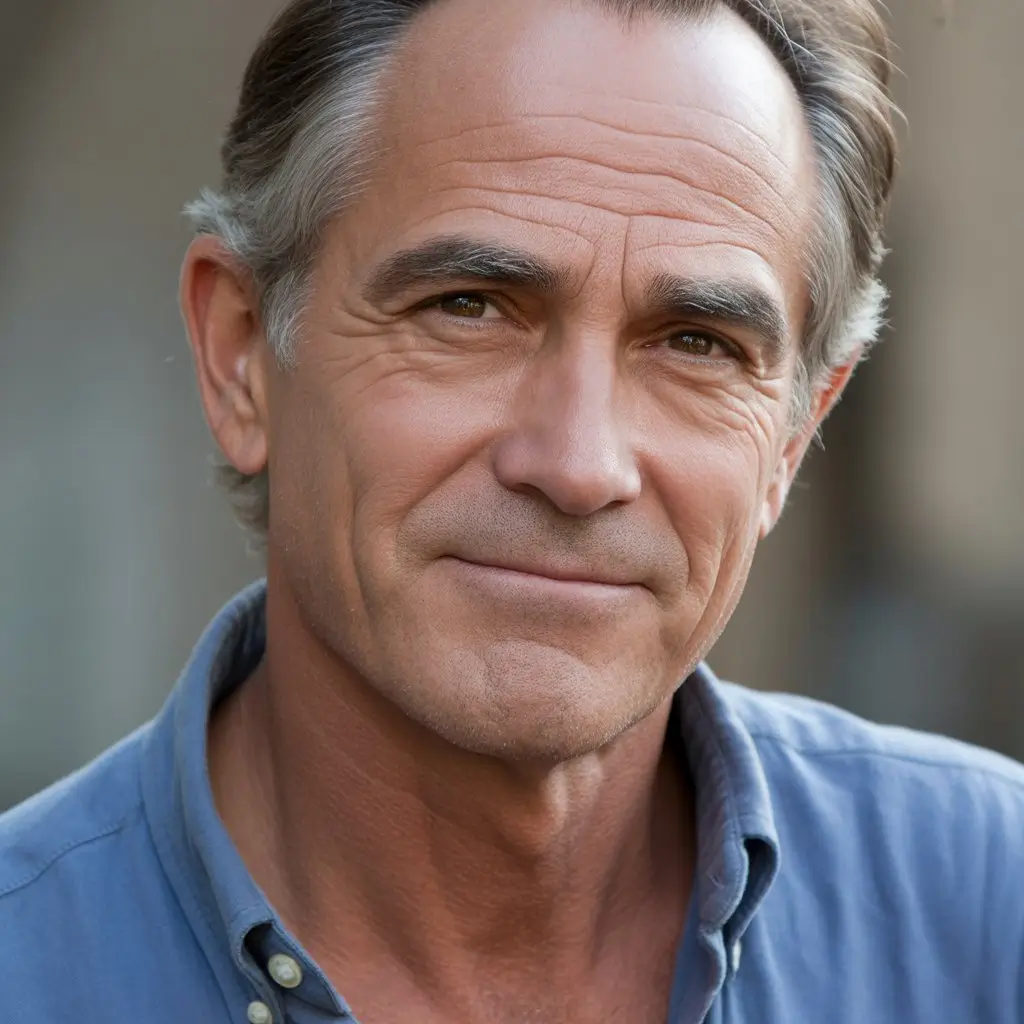 Portrait of satisfied customer John R.